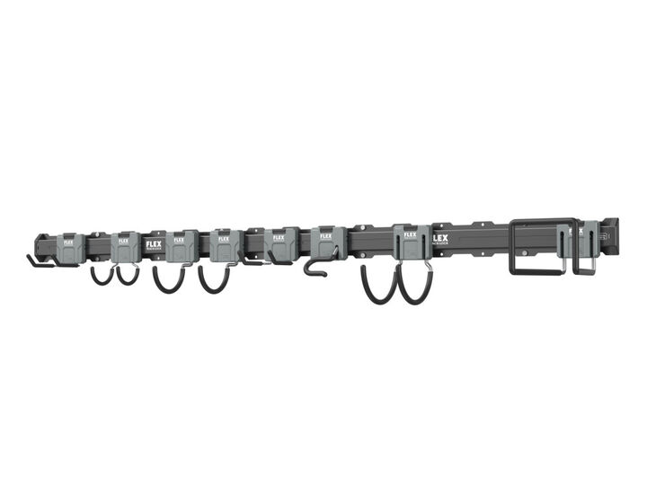FLEX TRACK LOCK All Purpose Wall Storage Set 10 Pieces