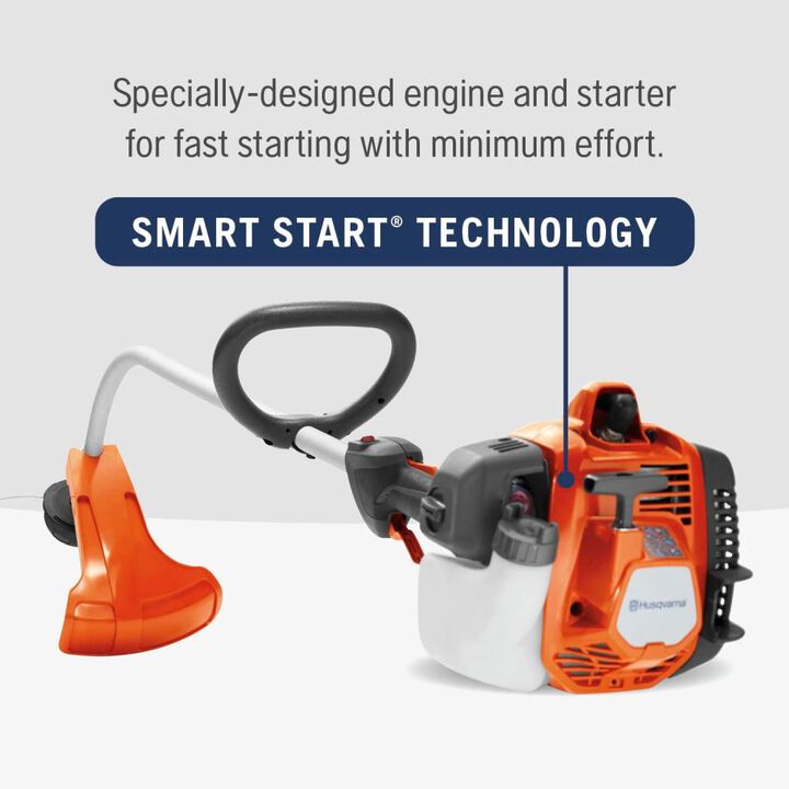 Husqvarna 130C 17 Inch 28 cc 1HP Gas-Powered Curved Shaft String Trimmer, large image number 10