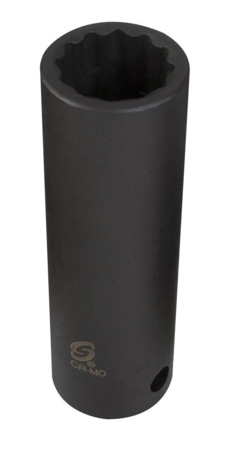 Sunex 1/2 Inch Drive 16mm 12 Point Deep Impact Socket