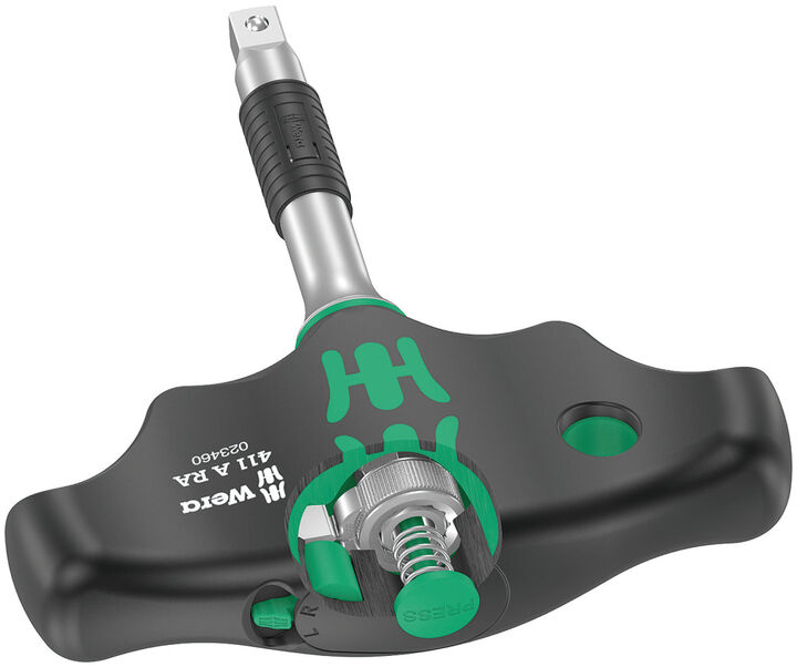 Wera Tools 411 RA T-Handle Bitholding Screwdriver