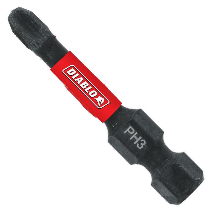 Diablo Tools 2 Inch #3 Phillips Drive Bits 5 Pack