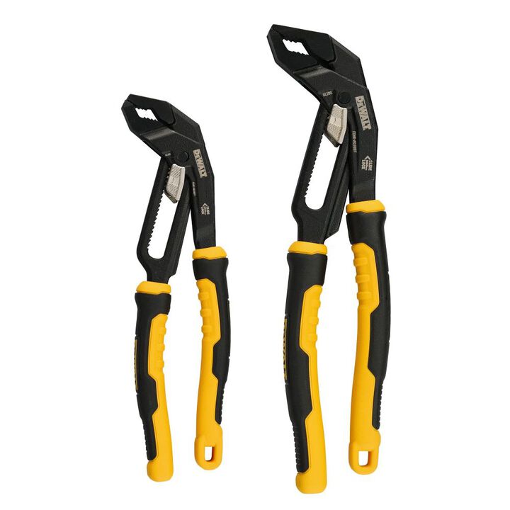 DEWALT Slidelock Plier 8 Inch and 10 Inch V Jaw 2 Pack