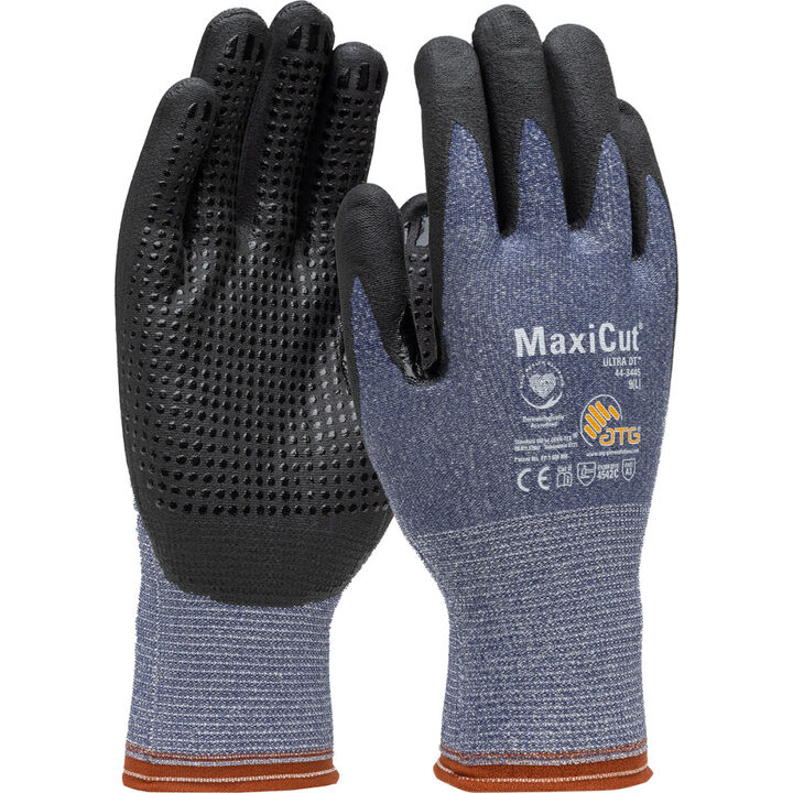 Protective Industrial Products ATG MaxiCut Ultra DT Blue A3 Cut Resistant Gloves Large