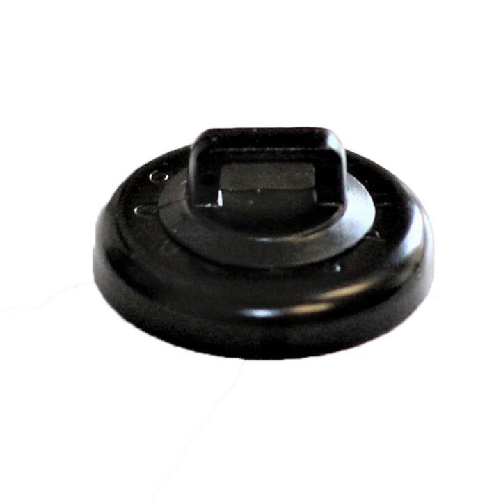 Rack-A-Tiers Mag Daddy Magnetic Zip Tie Mount Black 10lb 100pk