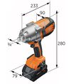 Fein 18V ASCD 18-1000 W34 AS Cordless Impact Wrench (Bare Tool), small image number 4