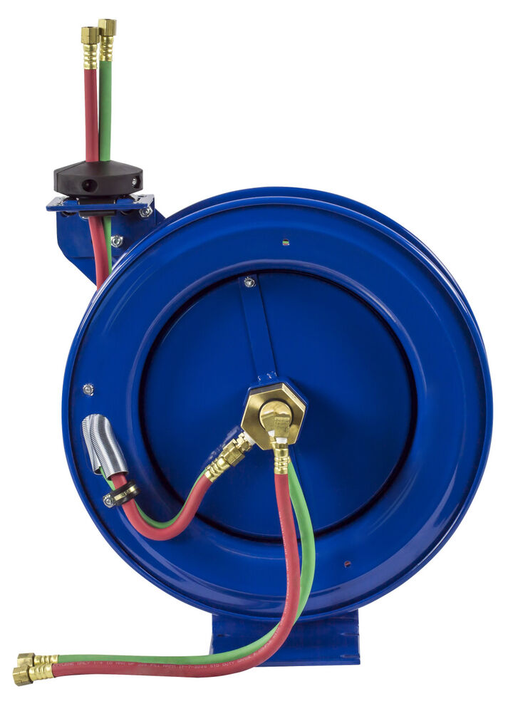 Coxreels Spring Driven Welding Hose Reel 1/4in x 40' Oxy-acet 200PSI, large image number 6