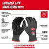 Milwaukee Cut Level 5 High Dexterity Nitrile Dipped Gloves with WEAR-DEFENSE Protection Extra Small, small image number 2