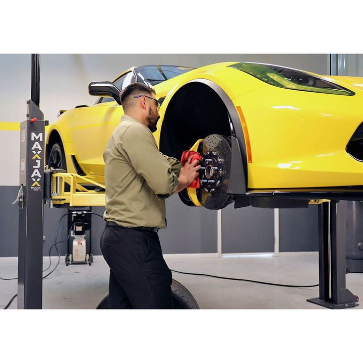 MaxJax M7K Standard Package 7000 Lbs 110V Corded Two-Post Garage Lift, large image number 3
