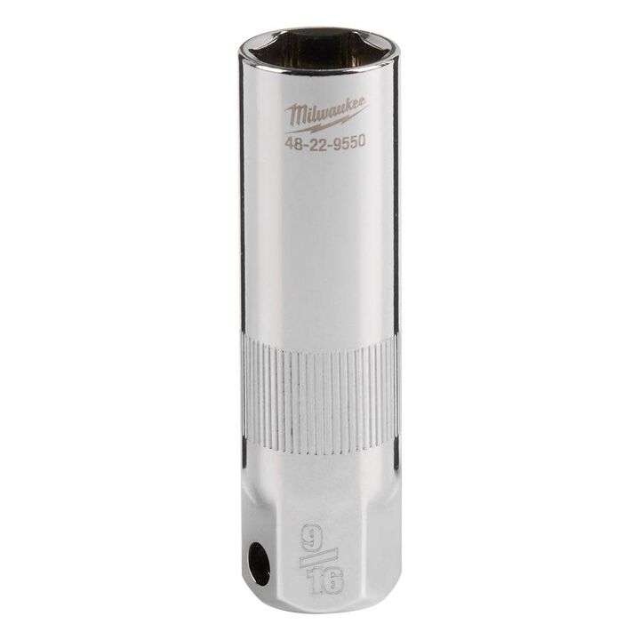 Milwaukee 3/8in Drive 9/16in Spark Plug Socket