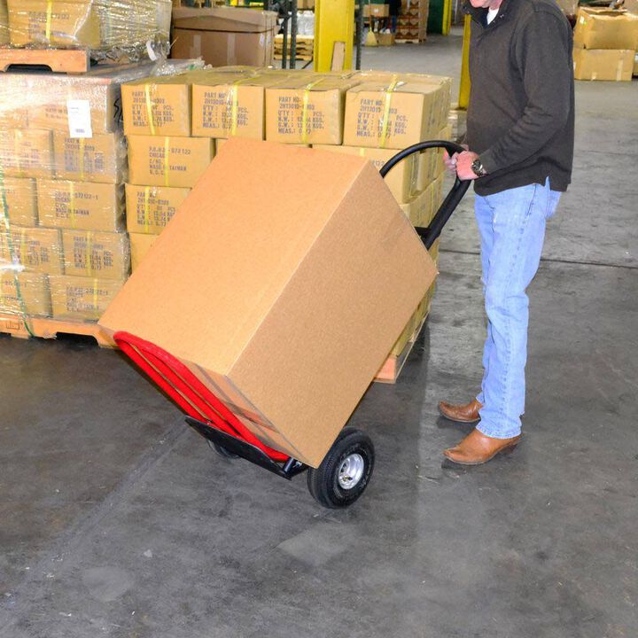 Milwaukee Hand Truck D Handle Hand Truck with 10 Inch Tires, large image number 6