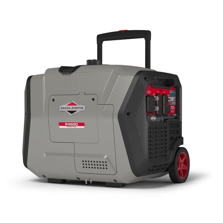 Briggs and Stratton P4500 PowerSmart Series 4500 Watt 50 State Push Start Inverter Generator with CO Guard