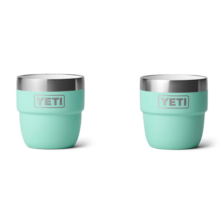 YETI Rambler 4 Oz Stackable Mug Seafom 2 Pieces