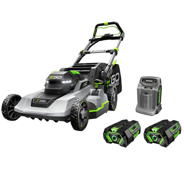 EGO 21 Inch Self-Propelled Mower Touch Drive with 4.0Ah Battery 2pk & Rapid Charger, large image number 0