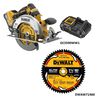 DEWALT 20V MAX XR 7-1/4 Inch Circular Saw Kit & ELITE SERIES 60T Blade Bundle, small image number 2
