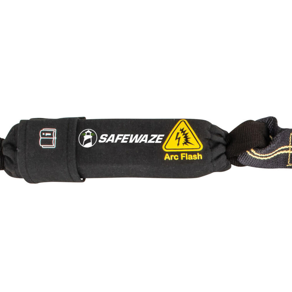 Safewaze Arc Flash 6 Ft. Energy Absorbing Lanyard: Aramid, Snap Hook, large image number 3