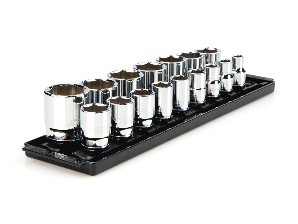 Tekton 1/2 Inch 6 Point Socket Set, 16 Pieces (3/8 - 1-5/16 Inch), large image number 2