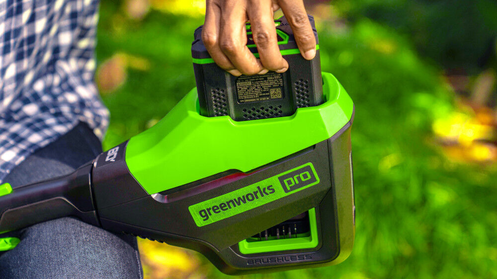 Greenworks 80V String Trimmer & Axial Blower Combo Kit with 2.5Ah Rapid Charger, large image number 8
