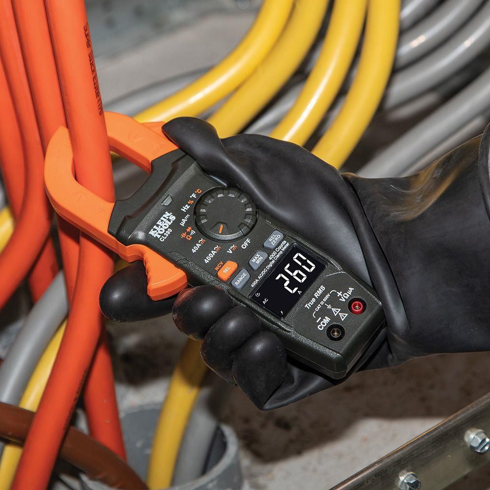 Klein Tools AC/DC Digital Clamp Meter TRMS Auto-Ranging 400 Amp, large image number 5