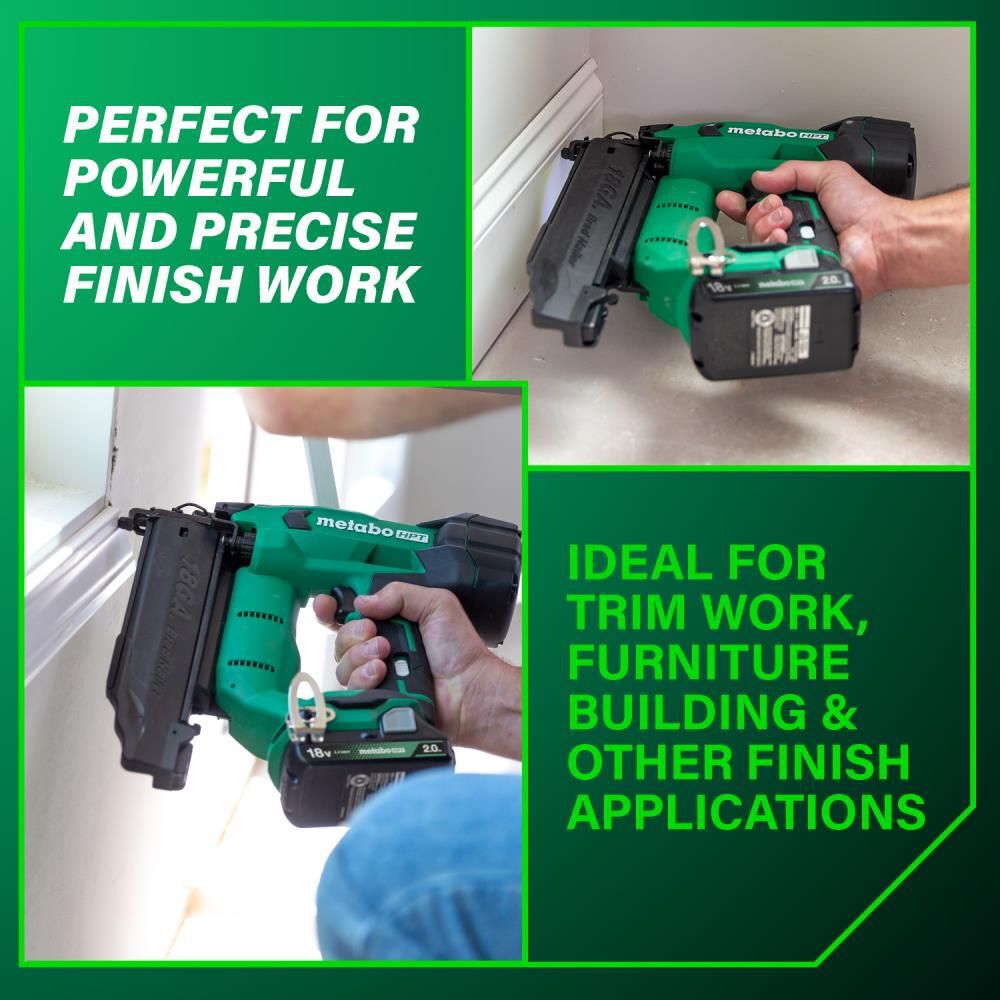 Metabo HPT 18V Brad Nailer Compact 18 Gauge Cordless Kit 2Ah, large image number 3