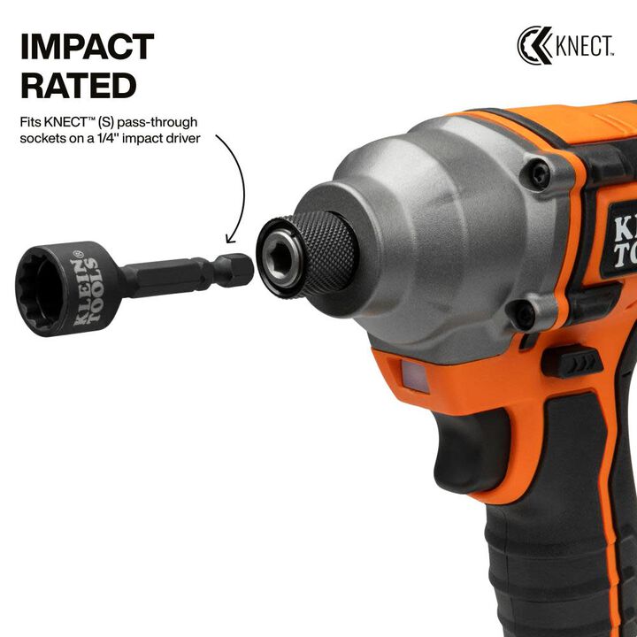Klein Tools KNECT (S) Impact Socket Adapter Set, large image number 2