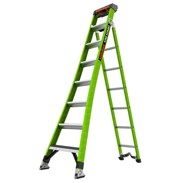 Little Giant Safety KING KOMBO Technical 8' ANSI Type IAA, large image number 1