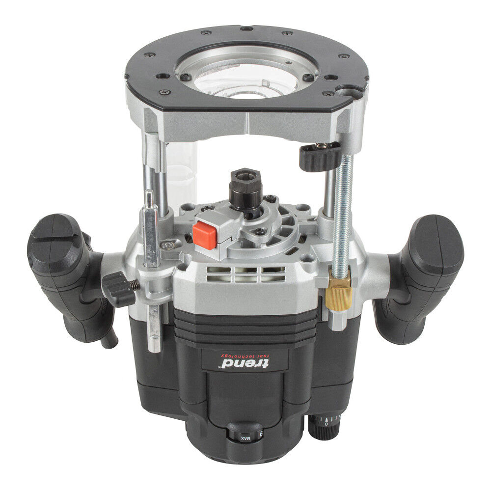 Trend T8 15A 1/2 Inch Dual-Mode Plunge Workshop Router, large image number 5