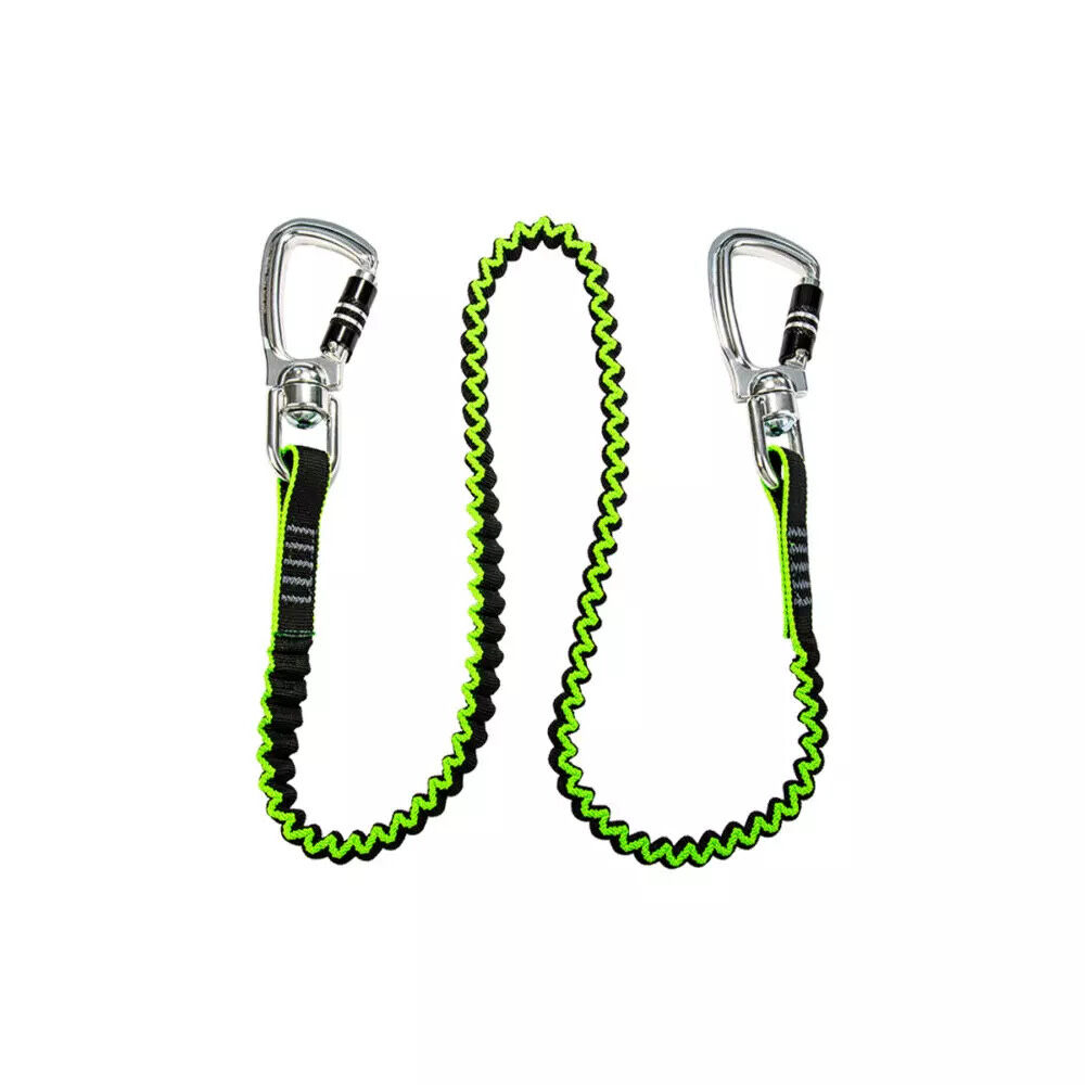 Safewaze 35 lb. Medium Duty Elasticated Tool Tether: 2 Carabiners, large image number 2