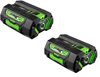 EGO Two 5 Ah Batteries with Fuel Gauge Reconditioned, small image number 1