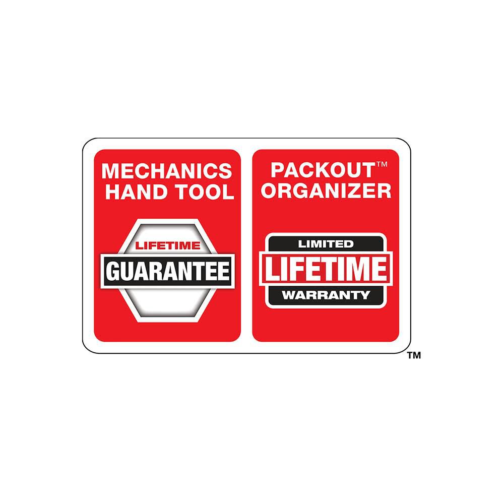 Milwaukee 1/4in & 3/8 106pc Ratchet and Socket Set in PACKOUT - SAE & Metric, large image number 14