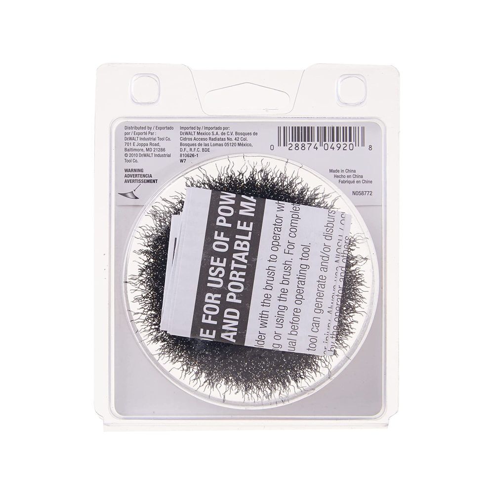 DEWALT 3-in x 5/8-in to 11-in Crimped Wire Cup Brush, large image number 7