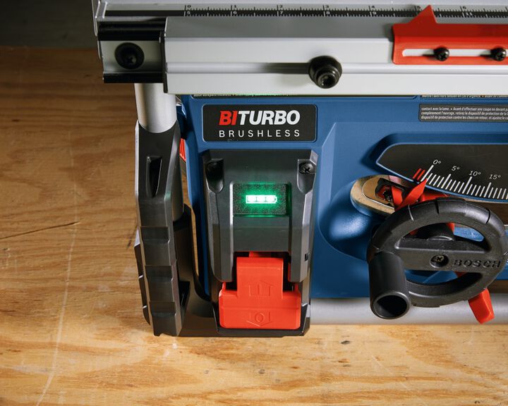 Bosch 18V 8-1/4 Inch Portable Table Saw Kit - Reconditioned, large image number 5