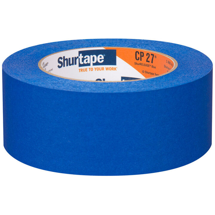 Shurtape CP 27 ShurRELEASE Blue Painters Tape Blue 48mm x 55m, large image number 1