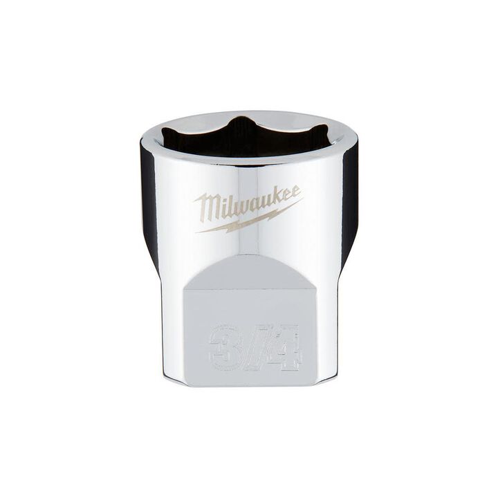 Milwaukee 3/8 in. Drive 3/4 in. SAE 6-Point Socket