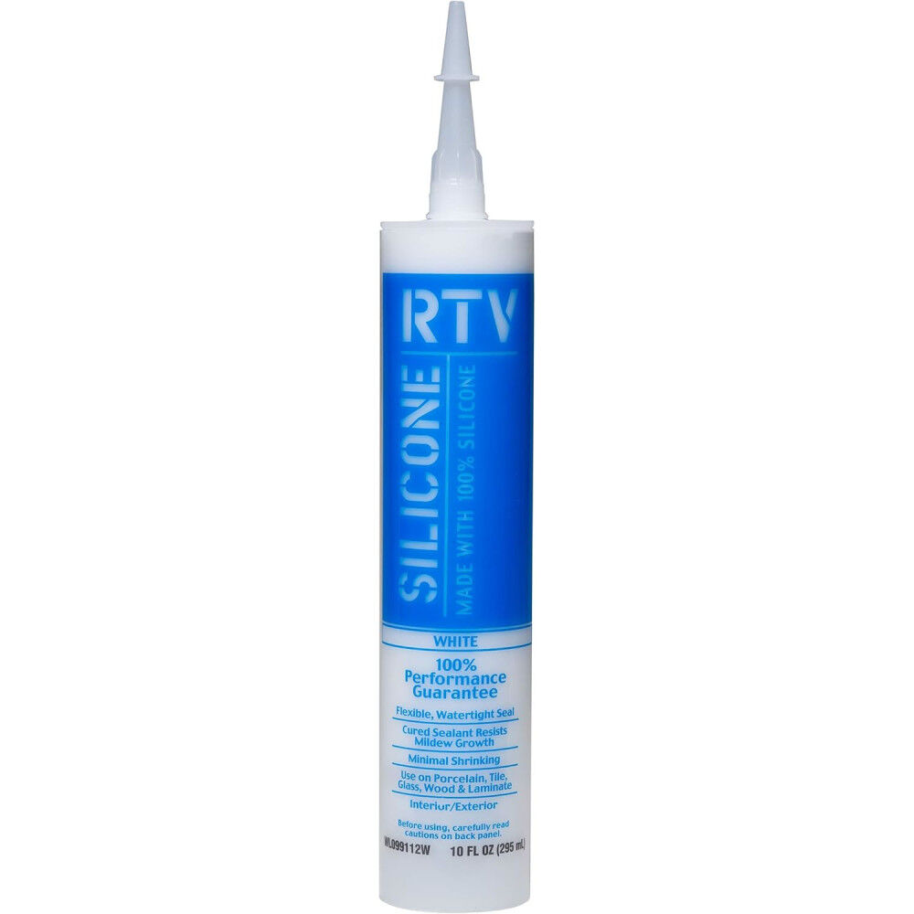Krylon White Lightning 10oz White All Purpose Contractor RTV Sealant, large image number 2