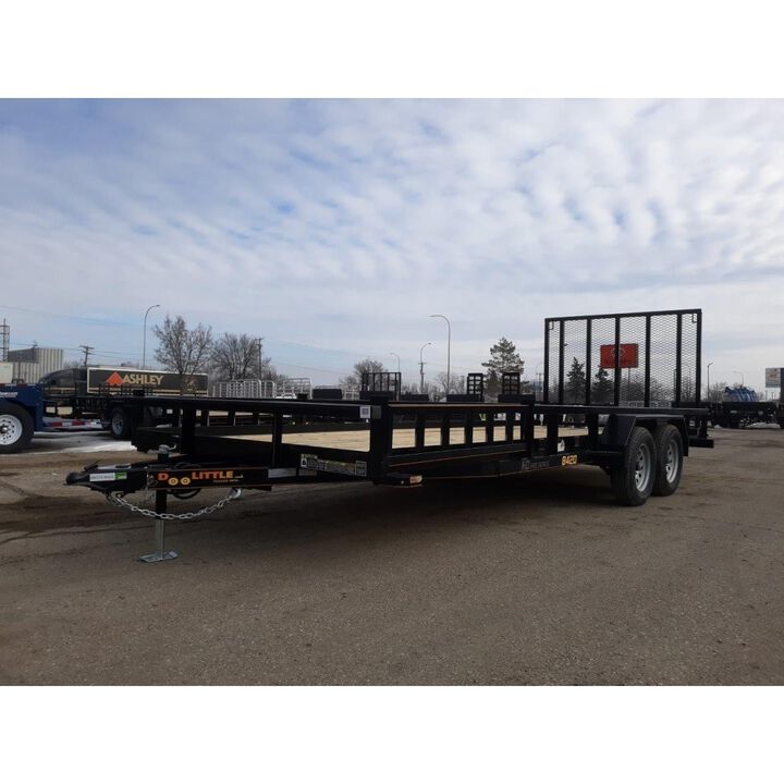 Doolittle Trailer Mfg HD Pro Series 20ft Open Tandem Axle Utility Trailer, large image number 1