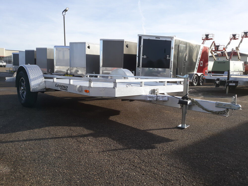 Legend Premium Trailers 7X12TUSA30 12 Foot Tilt Bed Utility Trailer, large image number 4