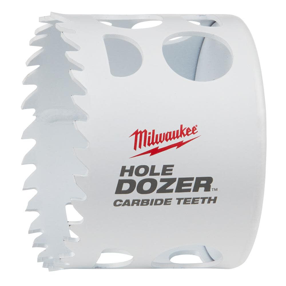 Milwaukee 2-5/8inch HOLE DOZER with Carbide Teeth Hole Saw, large image number 1