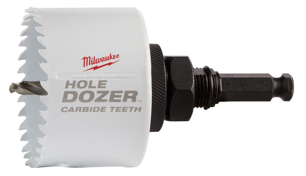 Milwaukee 2-1/2inch HOLE DOZER with Carbide Teeth Hole Saw, large image number 11