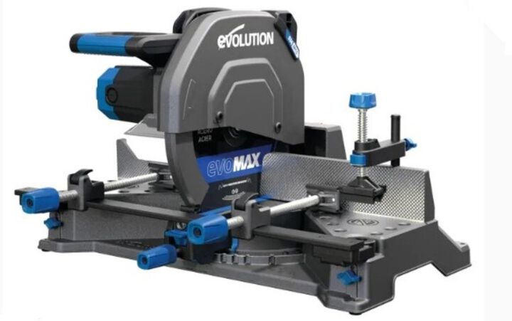 Evolution Power Tools Gen 2 S14MCS 14 Inch Metal Cutting Mitering Chop Saw with Mild Steel Blade