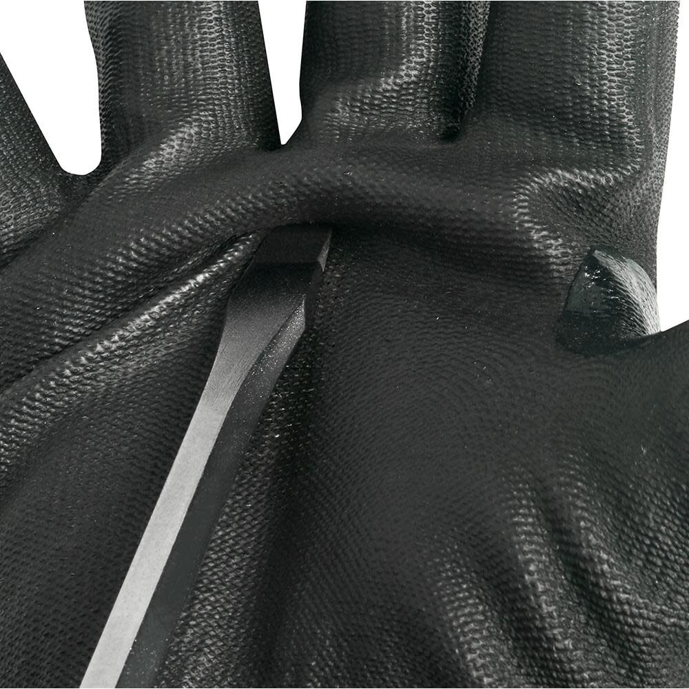 Milwaukee High Visibility Cut Level 5 Polyurethane Dipped Gloves, large image number 7