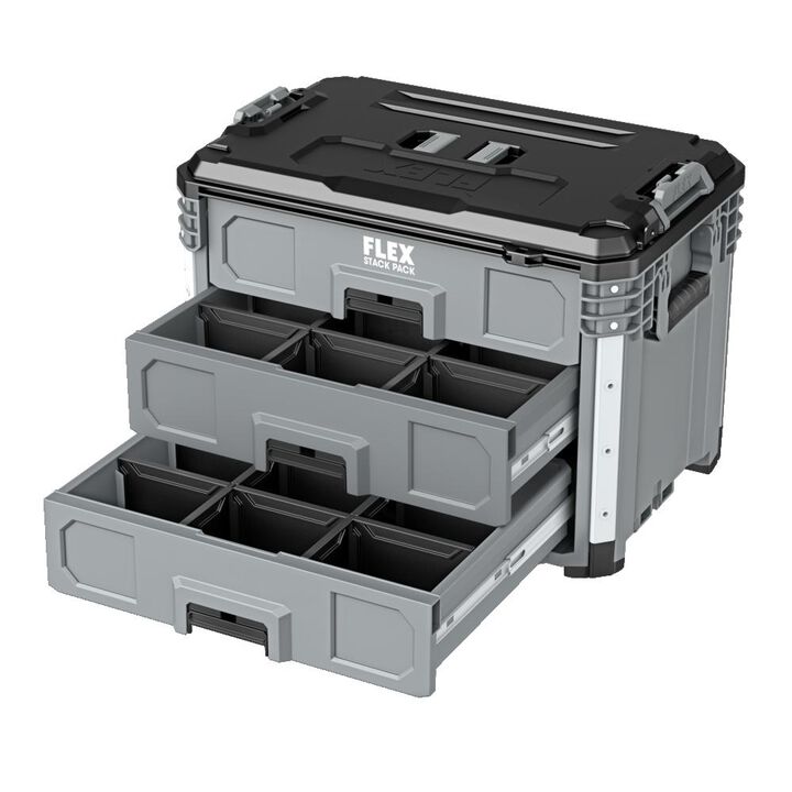 FLEX STACK PACK 3-Drawer Tool Box, large image number 2