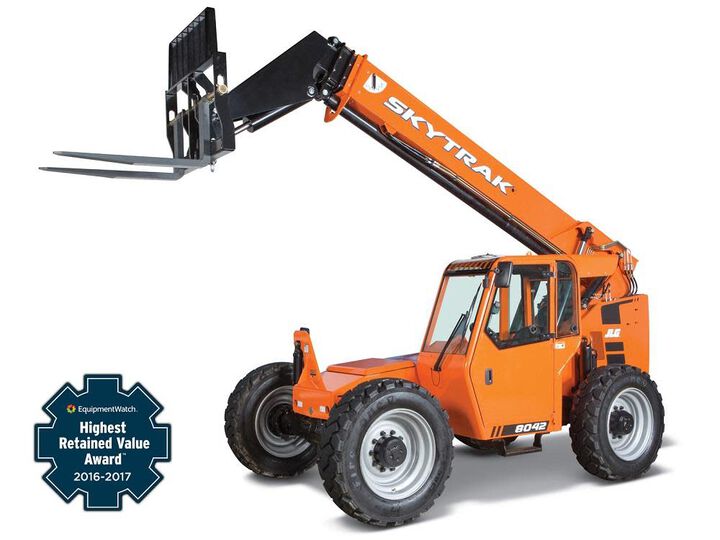 JLG SkyTrak 8042 Telehandler Max Lift Weight 8000 Lb. and Height 41' 11in, large image number 3