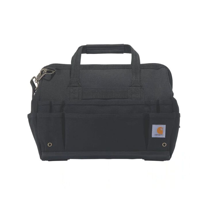 Carhartt 16-Inch 30 Pocket Heavyweight Tool Bag, One Size, Black