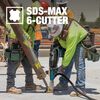 Makita 1-1/4in x 36in SDS-MAX Bit, 6-Cutter, small image number 3
