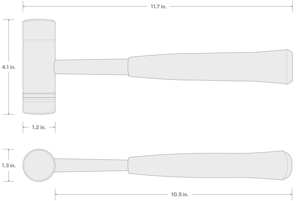 Tekton 21 oz Combination Hammer, large image number 7