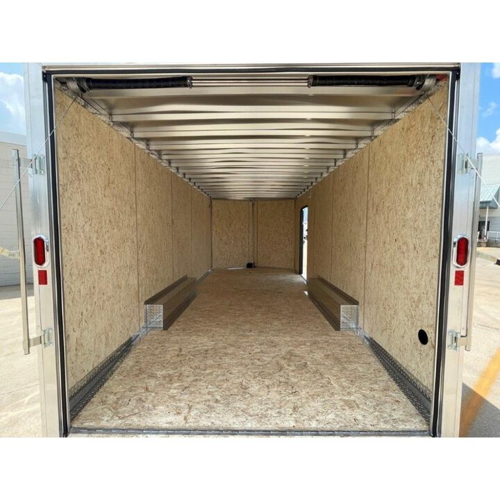 Legend Premium Trailers 22ft TV Thunder V-Nose 6-Bolt Tandem Axle Enclosed Trailer, large image number 4