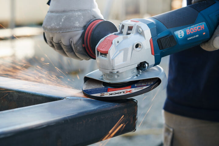 Bosch 4-1/2 Inch X-LOCKErgonomic Angle Grinder with Paddle Switch- Reconditioned, large image number 7