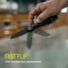 TRUE Smartknife WR 2.5 Inch Black Sheepsfoot Blade 8-In-1 Multi-Tool, small image number 3