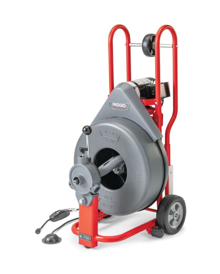 Ridgid K-750 Drum Machine, large image number 3
