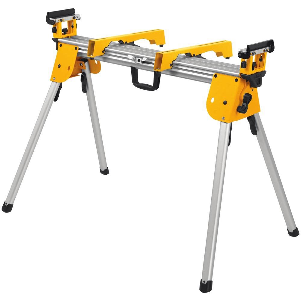 DEWALT 12 Inch 15-Amp Single Bevel Compound Miter Saw with Compact Miter Saw Stand Bundle, large image number 7